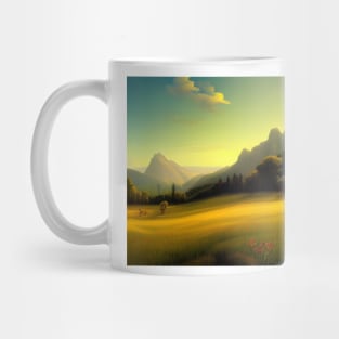 Meadow and mountain Mug